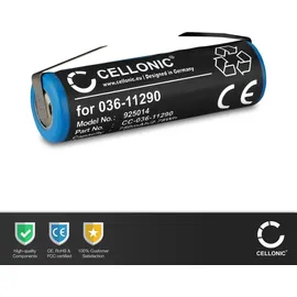 Cellonic Akku für Rasierer kompatibel mit Philips Norelco HX6972, HQ9090, HX6986, HQ8240 750mAh