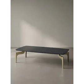 KADIMA DESIGN Kadima Schwarz Gold Marmor 120 x 60 x 31 cm