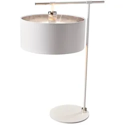 Balance Tischleuchte weiß, nickel poliert Elstead Lighting BALANCE-TL-WPN