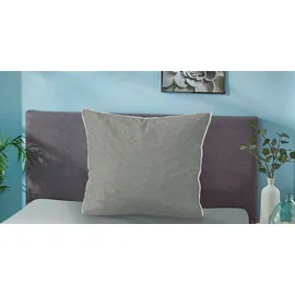 biberna Kissenbezug Hermal 40 x 60 cm Grau