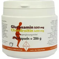 Velag Pharma GLUCOSAMIN 500 mg+Chondroitin 400 mg Kapseln 270 St