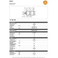 IFM Sensor induktiv IIC214