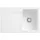 Villeroy & Boch Siluet 45 rechts Einbauspüle keramik Handbetätigung 800 x 510 mm