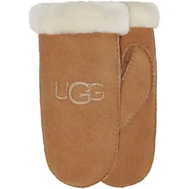 UGG Australia UGG Lederhandschuhe »W Shearling UGG Embroider Mitten braun