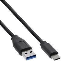 InLine USB-C auf USB-A 2 m Schwarz