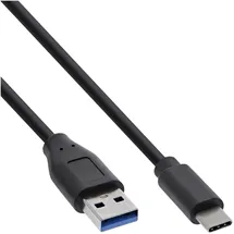 InLine USB-C auf USB-A 2 m Schwarz