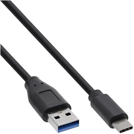 InLine USB-C auf USB-A 2 m Schwarz