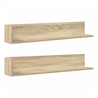 VidaXL Hängeregal 100 x 16,5 x 16,5 cm Braun