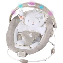 Babyschaukel INGENUITY "InLighten BouncerTM - Twinkle TailsTM", Baby, grau, Metall, Kunststoff, Stoff, Babywippen, mit Licht und Sound