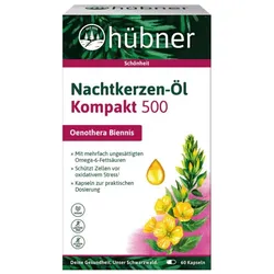 Hübner Nachtkerzen-Öl Kompakt 500 Kapseln (60St)