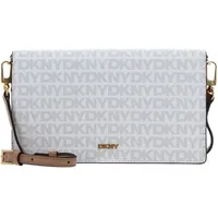 DKNY Farah Clutch Geldbörse 20.5 cm cream-cappuccino