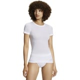 Falke Damen Ultralight Cool Round Neck W S/S SH Funktionsmaterial schnelltrocknend 1 Stück, Weiß white L