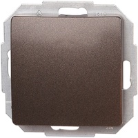 Kopp Paris Universalschalter (Aus-Wechsel-Schalter), IP 20, palisander-braun, 250V~, 650626087