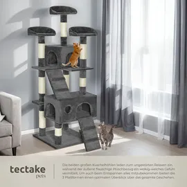 Tectake Mogli Kratzbaum 170 cm grau