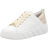 Rieker sport Rieker Damen W2602 Schnürschuhe, Weiss, 36 EU