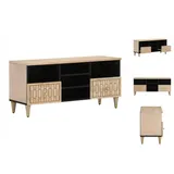 vidaXL TV-Schrank 100x33x46 cm Massivholz Mango