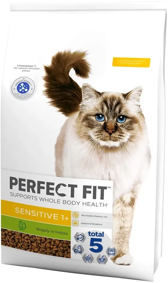 PERFECT FIT Sensitive 1+ Truthahn-reiches 7 kg Trockenvollfutter für empfindliche erwachsene Katzen