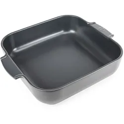 PEUGEOT quadratische Auflaufform APPOLIA 36 cm schiefergrau