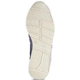 TAMARIS Damen Schnürschuh Sneaker Reißverschluss 1-23613-20, Violett 37