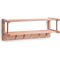 Hti-Living Wandgarderobe Bambus