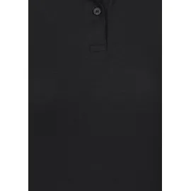 FRUIT OF THE LOOM "Lady-Fit Premium Polo", Damen, Gr. XXL (44), schwarz, Piqué, Obermaterial: 100% Baumwolle, unifarben, Basic, sehr figurbetont hüftbedeckend, Rundhals, Rippstrickbündchen, Shirts, Sommershirt, unifarben, aus reiner Baumwolle