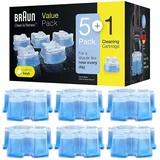 NEU Braun Reinigungskartuschen CCR 5+1 Clean Renew Rasierer Ersatzpatronen