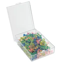 TSI 100er Packung Pinnnadeln transparent