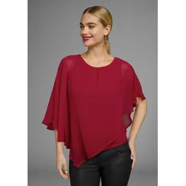 LAURA SCOTT Chiffonbluse rot 48