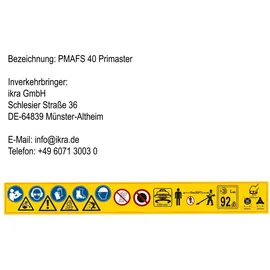 Primaster PMASF 40 V ohne Akku