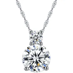 Silberkette "Sparkle", Damen, Gr. one size, Silber 925 (Sterlingsilber), silber (silbern), COLLEZIONE ALESSANDRO, Basic, Halsketten, aus 925 Sterling Silber