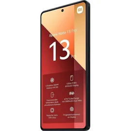 Xiaomi Redmi Note 13 Pro 5G 8 GB RAM 256 GB Midnight Black