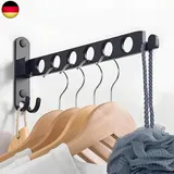 Kleiderhaken klappbar, Wand Kleiderständer Wandhaken Klapphaken Aluminium für B