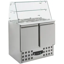 CombiSteel Gekühlte Saladette mit Glas 2 Türen