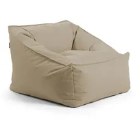 Mokebo Sitzsack, Beige, 75x60x95 cm, Oeko-Tex®, Gartenmöbel, Gartenstühle, Outdoor-Sitzsäcke