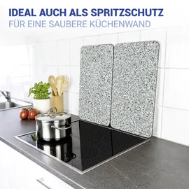 Wenko Granit Herdabdeckplatte 2 St.