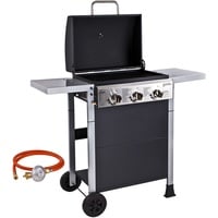 DEMA Gasgrill Arkansas 3X Gasgrillwagen Grillstation Outdoor