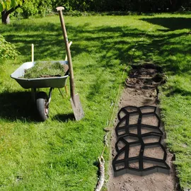 Relaxdays Gehwegform 2er Set,