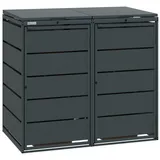 MBOX24 Mülltonnenbox MBOX24 Classic Mülltonnenbox für 240L aus verzinktem Stahl