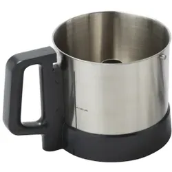 Dito Sama Kessel für PREP4YOU Cutter 3,6 Liter, Edelstahlkessel für 3,6 Liter Cutter, 1 Kessel