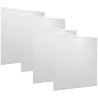 V-Tac Led Einbaupanel quadratisch Deckenpanel Einbaulampe Einbauleuchte Alu weiß,