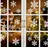 luxuskollektion 96 Schneeflocken Fensterbild PVC Aufkleber Winter Deko