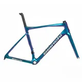 Bianchi Specialissima Pro Disc Straßenrahmen - Blue Purple / Chrome Full Glossy - 55