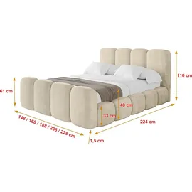 altdecor KALA-Z 200 x 200 cm Beige