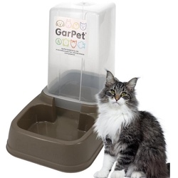 GarPet Hunde-Futterspender Automatischer Futterspender Wasserspender 2in1 für Hunde Katzen