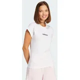 adidas Essentials Linear Cotton T-Shirt White / Black M