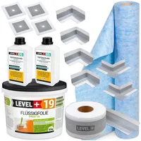 Level + Level+ - level+ Dichtset für Duschabdichtung Bad
