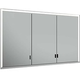 Keuco Royal Lumos Spiegelschrank für Wandeinbau, 3 lange Türen, 1200 x 735 x 165mm, DALI steuerbar