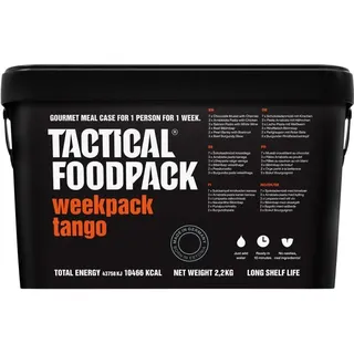 Tactical Foodpack Fertiggericht Weekpack Tango 2445 g