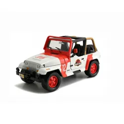 Jurassic Park 1992 Jeep Wrangler 1:24