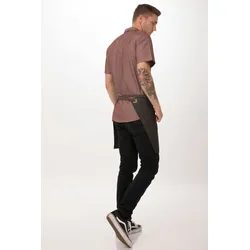 Chef Works® BOULDER Bistroschürze (kurz) Urban Artikel AHWWT001 in Schwarz-Braun
